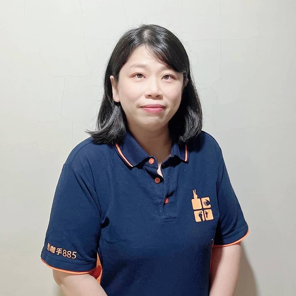 到咖手，內勤 | 富美（個管師）